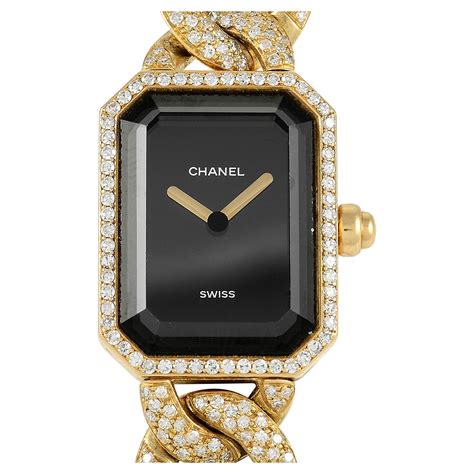 chanel premiere chain small watch|Chanel watch price list.